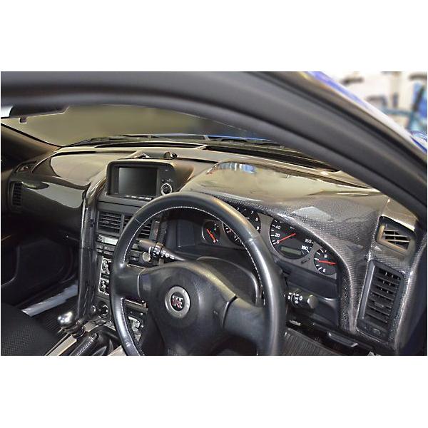 チャージスピード GT-R BNR34 ダッシュボードカバー 未塗装