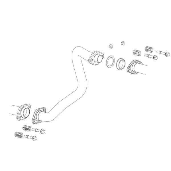 tWc{ Ag^[{ RS DBA-HA36S FRONT PIPE tgpCv 610-80193 FUJITSUBO