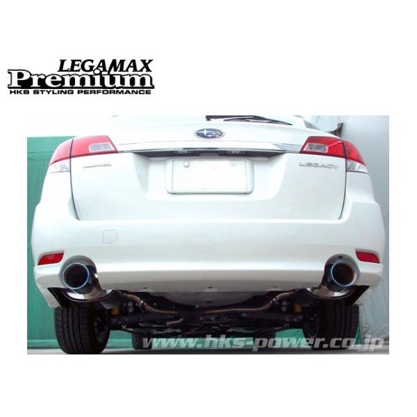 Gb`P[GX KVBc[OS DBA-BR9 }t[ Dti SUS304 31021-AF017 HKS LEGAMAX Premium [K}bNXv~A