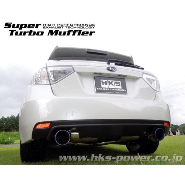 CvbT CBA-GRB }t[ SSR 31029-AF005 HKS Super Turbo Muffler X[p[^[{}t[