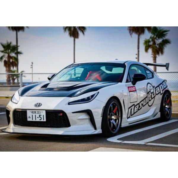 【美品】GR86(ZN8)/BRZ(ZD8) 純正ボンネット レッド(DCK) GR86 ZN8 BRZ ZD8 FRPボンネット エアロ形状 タイプ1 dspeed