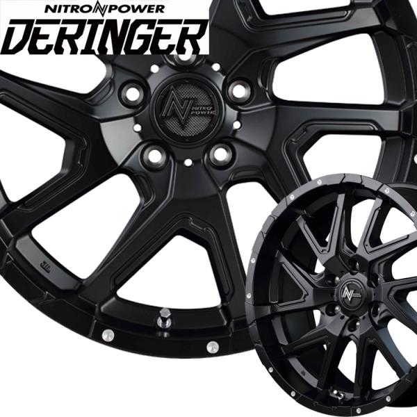 17C` 6H139.7 6.5J+38 6 iCgp[ fW[ zC[ 1{ MID WHEELS NITRO POWER DERINGER