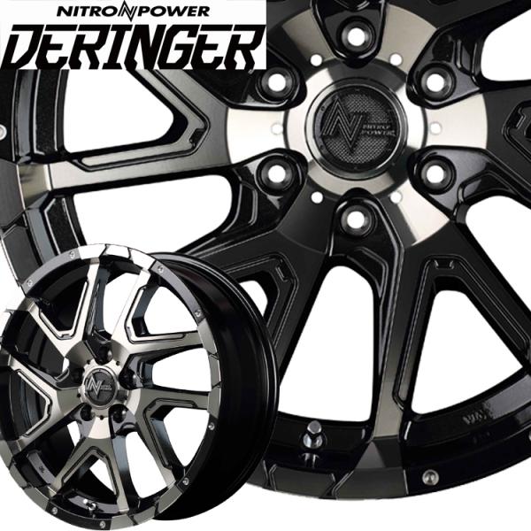 16C` 6H139.7 6.5J+38 6 iCgp[ fW[ nCG[XpzC[ 1{ MID WHEELS NITRO POWER DERINGER