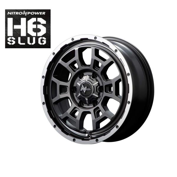 17C` 6H139.7 8.0J 8J+20 6 iCgp[ XbO zC[ 4{ MID WHEELS NITRO POWER H6 SLUG