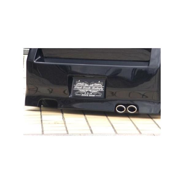 バタフライシステム ムーヴカスタム L150 前期 リアバンパースポイラー 