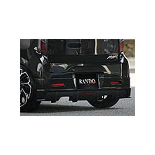 LA100S ムーヴカスタム リアスポイラー 後期用 LA100S ムーヴカスタム エアロパーツ リアハーフスポイラー リア