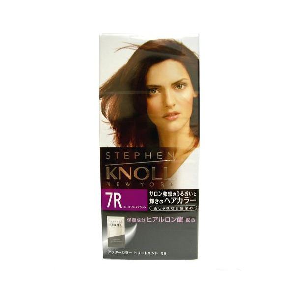 スティーブンノル ハイドロシャイニング ヘアカラー おしゃれ染め 白髪染め ローズピンクブラウン 7r 堀江薬局 Yahoo 店 通販 Yahoo ショッピング