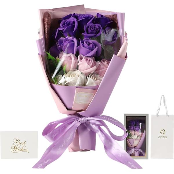 バリエーションコード : 2B20LVLHIT「ソープフラワーとは」石?で作られているお花です。高級感もありきれいでいい香り大切な人へのプレゼントへぴったり。「お手入れ不要。きれいで長持ち」本物そっくりに精巧に作られていますが、生花ではない...