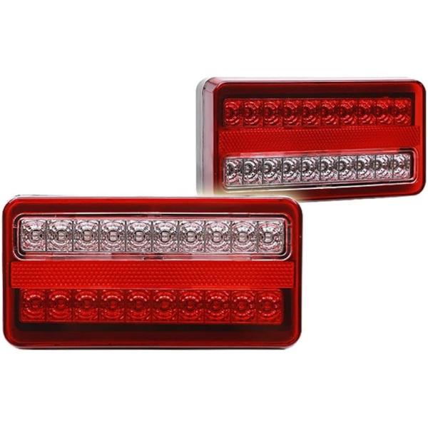 汎用 LED テールランプ ボート トレーラー 牽引トレーラー カスタ