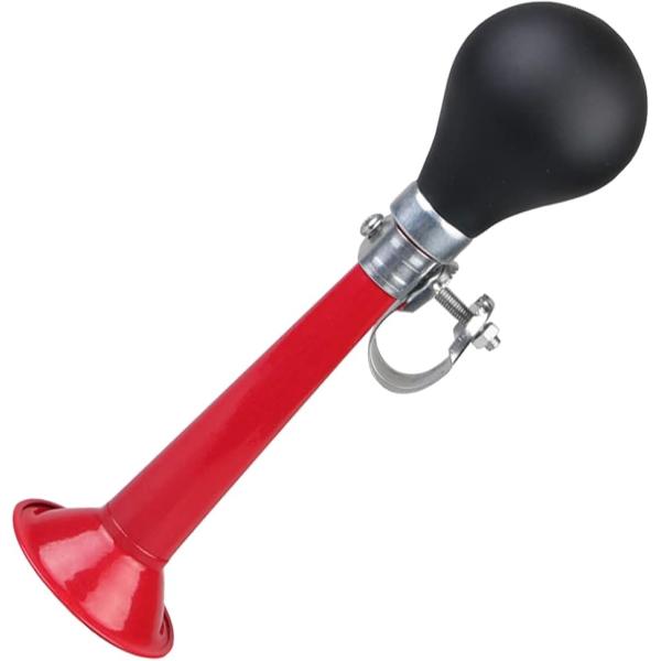 バリエーションコード : 2B21IUFIHS「楽しいサイクリングに」走行中の警告にお使いいただけるホーンベルになります。黒い部分を握ることで「パフパフ」と高く大きな音を鳴らすことができます。「取り付け簡単」ハンドルバーなどに取り付けができ...