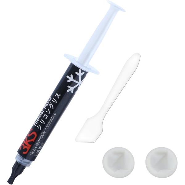 バリエーションコード : 2BJR02O1U6高品質シリコングリス 熱伝導グリス 製品仕様 熱伝導率:12.8W/m・k 粘度:120〜170pas 耐熱温度:-20℃〜240℃ 色:ライトグレー 熱抵抗値 : 0.05℃・cm2/W。密度...