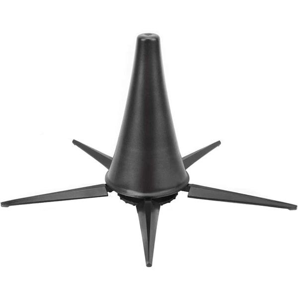 他サイト： クラリネットスタンド 折りたたみ式 ベル内収納型 軽量 コンパクト 転倒防止 ブラック( ブラック)の商品画像