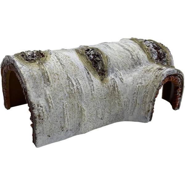 「爬虫類の隠れ家に」爬虫類用樹脂製のシェルターになります。本物の木材そっくりの質感になっており、設置した際も雰囲気を崩すことなく環境を整えることができます。「丈夫な樹脂製」穴の中や石の下などで寝る爬虫類にとって、狭い穴や隙間は安心感を与える...