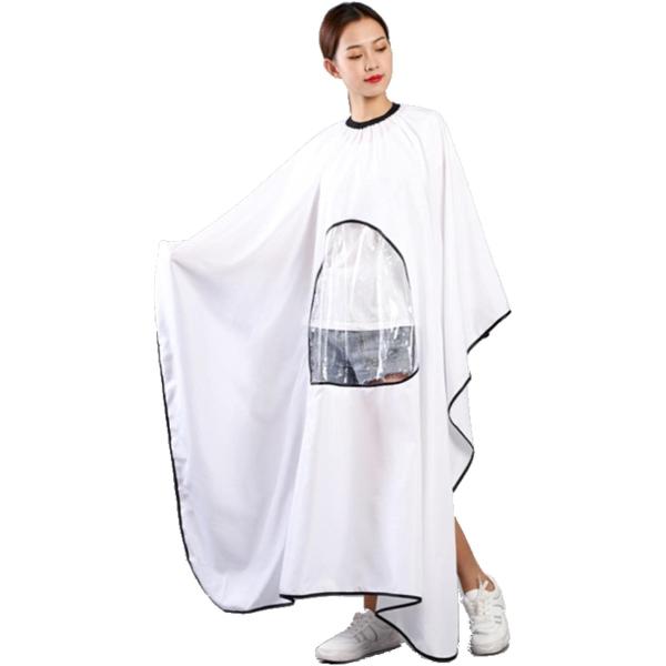 バリエーションコード : 2B28H013W2「スマホが見れる」手元が大きい窓で開いているため、散髪中でもスマホを確認したり、本を読んだりすることができます。長時間のカラーやヘアカット時も退屈することがありません。「面ファスナー不使用」首部...