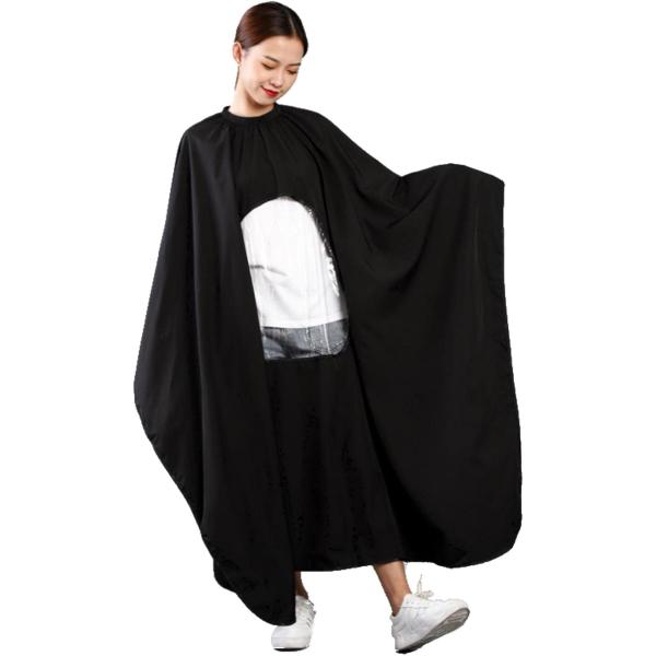 バリエーションコード : 2B28H013W2「スマホが見れる」手元が大きい窓で開いているため、散髪中でもスマホを確認したり、本を読んだりすることができます。長時間のカラーやヘアカット時も退屈することがありません。「面ファスナー不使用」首部...