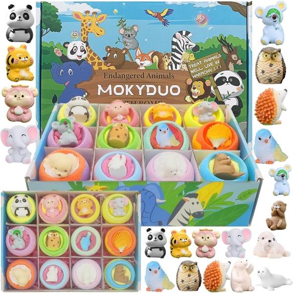 バリエーションコード : 2B2D9KOCL4・「思いがけないおもちゃ」こども バスボム（80グラム／枚、直径3.5CM）の中には、動物おもちゃあり（約3.5cm） x赤ちゃんの誤飲を防ぐため、入浴時は必ず大人の方が付き添ってください。バス...