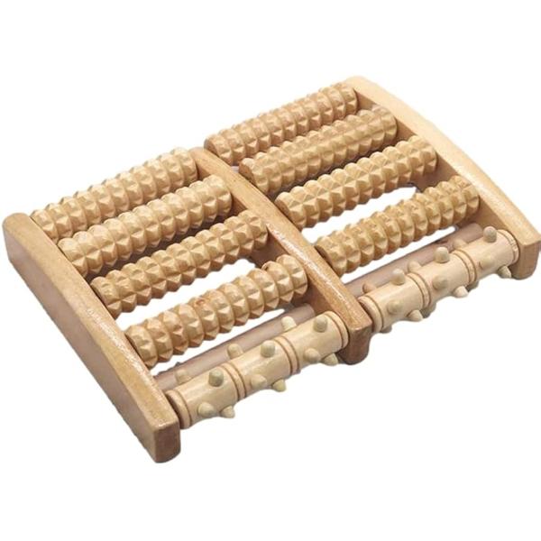 ・天然木で肌にやさしい柔らかな肌当たりの足ツボマッサージ器です。コロコロと動かせて 突起が疲れた足裏を心地よく刺激してくれます。・両足同時に広い範囲で足裏に刺激を与えます。椅子に座りながら足裏全体を転がせば足裏をまるごとマッサージできます。...