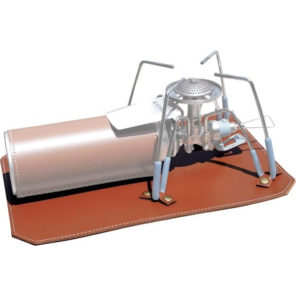 バリエーションコード : 2BJI40KKKC・「ドレスアップ」SOTOレギュレーターストーブ ST-310をPUレザーバーナーパッドでドレスアップ アウトドア・登山・キャンプシーンの雰囲気や写真を彩ります。・「安定性向上」ST-310のゴ...