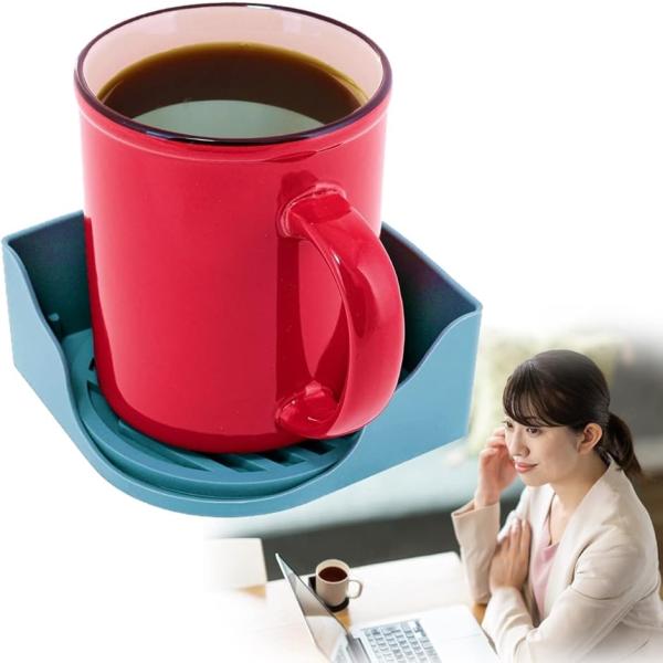 バリエーションコード : 2B2K4TDTJG「新発想。枠付きコースター登場」誰しもが一度は経験する、うっかりカップを小突いて「大惨事」。だけどもう心配いりません。当商品が机上の悲劇を繰り返しません。「バリエーション4種」「ブラック」「グレ...