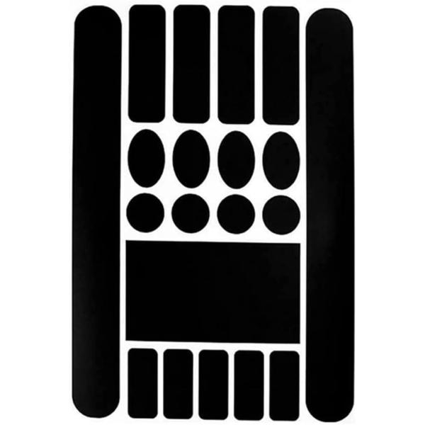 バリエーションコード : 2B2K6FPI9P厚さ：約0.18 mmカラー: カーボン調/艶消しブラック/クリア（透明）自転車のチェーンステーとフレーム用の高品質ステッカー自転車を日光や水から保護します。自己粘着性のデザインで、使いやすい。