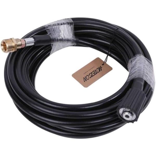 バリエーションコード : 2B2LSQXF5Iケルヒャー (KARCHER) 家庭用 高圧洗浄機用の高圧 延長ホース 8.0ｍになります。ケルヒャーで使用されているM22めねじ（軸心14mm）の高圧ホースとそのまま繋いでお使いいただけます。...