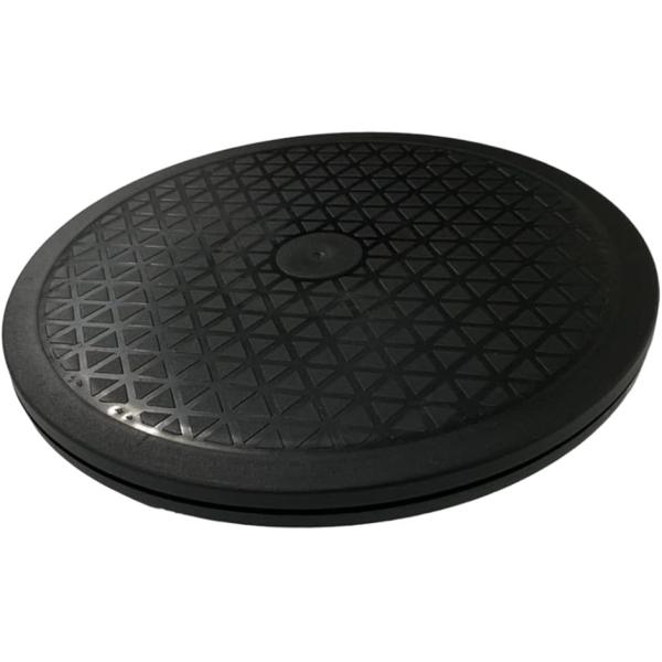 「360度 回転テーブル」テレビやモニターなどを乗せて、自由に360°回転させることができる回転台になります。ボールベアリング設計によって、少しの力で誰でもスムーズに回転させることが可能です。「丈夫なプラスチック製」高品質なプラスチック製を...