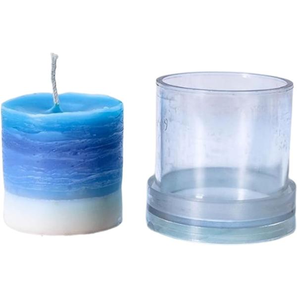 バリエーションコード : 2B2Y28NOPS円柱のキャンドルモールドです。手作りのキャンドル・石鹸作成にご利用頂ける型です。透明なので、制作中にデザインが確認でき、初心者の方でも安心してご利用頂けます。高品質のプラスチック製で、耐久性・高...