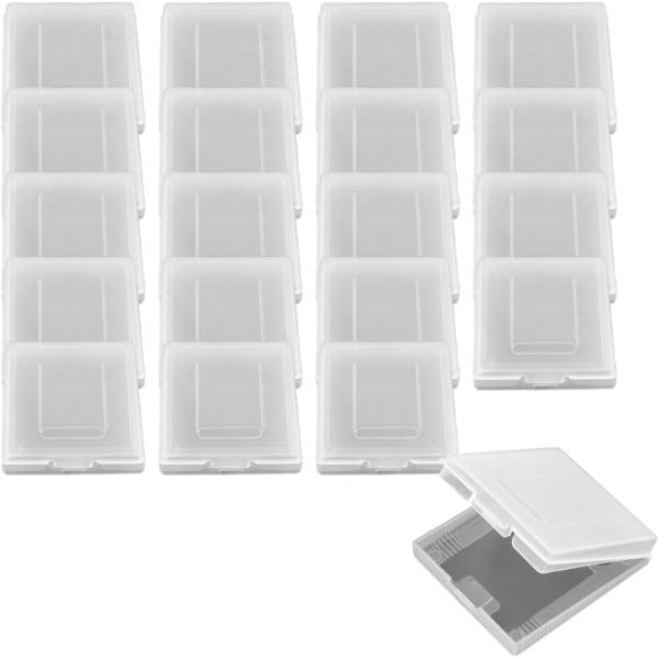 ゲームボーイ＆ゲームボーイカラー用のソフトケース20個セットです。中身がわかりやすい半透明のケースです。ワンタッチで開閉できます。ソフトをホコリや汚れから守って収納できます。ピンバッジやメダルなど細かな小物の収納にも活用できます。「仕様」サ...