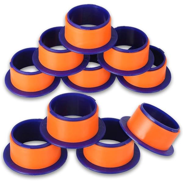 バリエーションコード : 2B2Q3K1L18梱包用のストレッチフィルムに。作業の効率アップに役立つ、ハンドホルダー、10個セットです。フィルムの紙芯の両サイドに、ハンドホルダーを差し込んで取り付けるだけ。フィルムを手でつかみやすくなり、作...