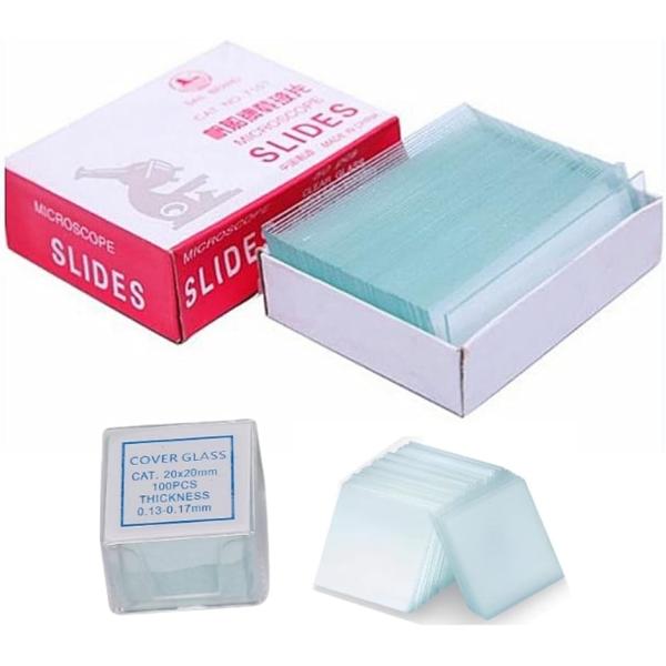 バリエーションコード : 2B2RO5U65I・「大容量 顕微鏡用ガラスセット」顕微鏡を使用する際に必要となる、カバーガラス100枚とスライドガラス200枚の大容量セットです。たっぷり入っているので、枚数を気にせず気軽に交換でき、理科の実験...