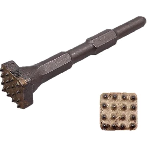 バリエーションコード : 2B2SXLO49R・「四角型 六角軸16歯」販売 。 ビシャン 電動ハンマー用 工具 石材工具 。 石 石工 石材 コンクリート の 面荒し ライン塗装消去 角揃え 面取り にご使用ください＊・「こんな商品」汎用...
