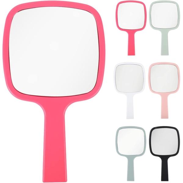 バリエーションコード : 2B2PSNCWWN「大きくて見やすい」 大きくて横に長いハンドミラー。縦長タイプより顔全体が見やすい実用的なデザインです。鏡面は高解像度で細かいところまでクリアに映るため、毎日のメイクに大活躍するでしょう。「滑り...