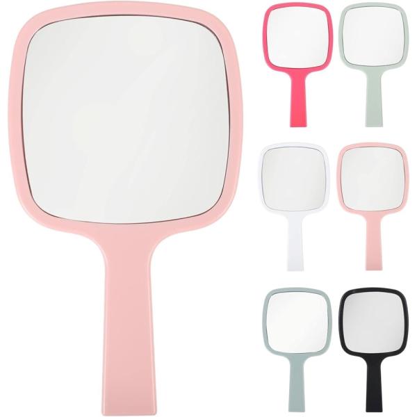 バリエーションコード : 2B2PSNCWWN「大きくて見やすい」 大きくて横に長いハンドミラー。縦長タイプより顔全体が見やすい実用的なデザインです。鏡面は高解像度で細かいところまでクリアに映るため、毎日のメイクに大活躍するでしょう。「滑り...