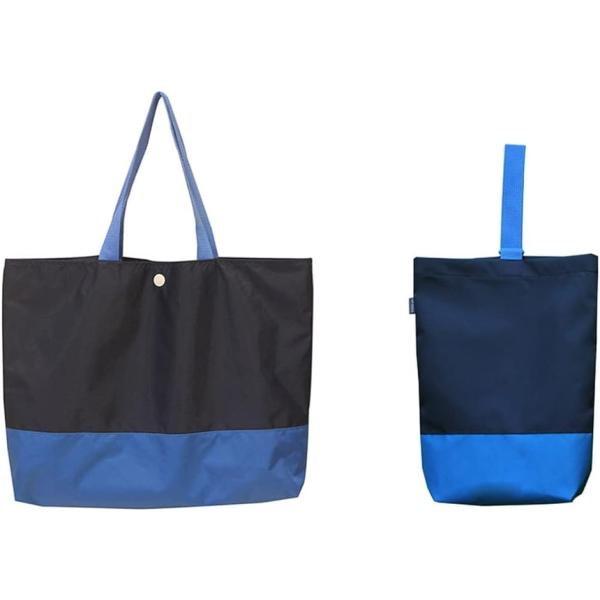 バリエーションコード : 2B2SXT6881＊サイズ レッスンバッグ 約42L x 30W x 6.5H cm シューズバッグ 約29L x 23W x 6H cm＊素材 レッスンバッグ 表生地: ナイロン (撥水加工) 中生地：ポリエス...