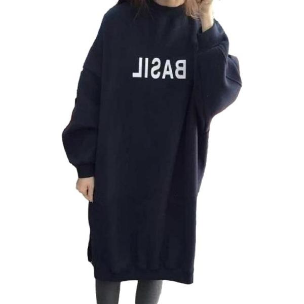 バリエーションコード : 2B2UDIF251・メイン素材: ポリエステル・素材構成: 100% ポリエステル・暖かく着こなせるチュニック丈のスウェットワンピースです。柔らかくて程よい厚地の裏毛を使用しており、着心地も抜群で洗濯にも強く丈夫...