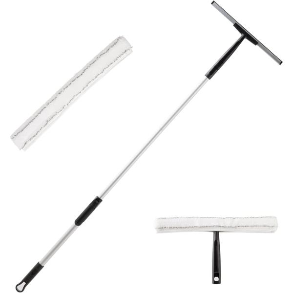 ・「幅広く使用可能」：結露で水滴いっぱいになったガラスクリーナーや浴室内のカビ取り洗剤の塗り伸ばし、面倒な網戸の拭き掃除・水洗いなど使えます。表面を傷つけない、鏡や壁の水滴跡に非常に効果的です。誰でも簡単にプロのお掃除ができます。・「収納簡...