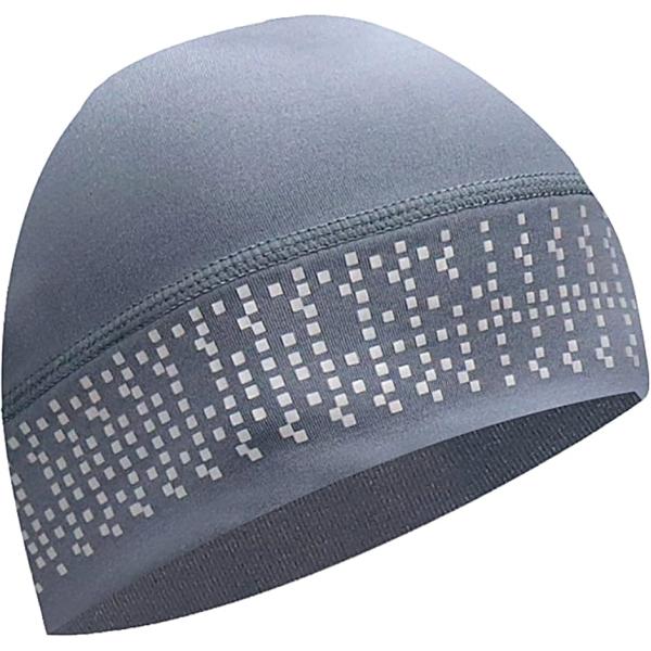 TeamOneDay ComfortCap360 ランニング ニット帽 メンズ レディース ビーニー 360°リフレクター(グレー)