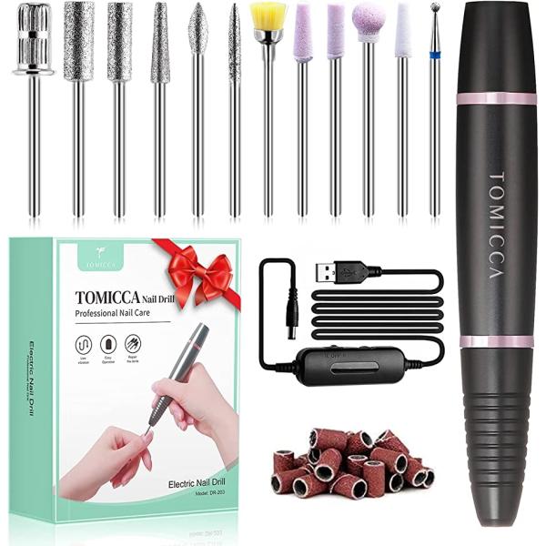 Daininki Shouhin 送料無料 ネイルマシン ネイルケア プロ用電動ネイルマシン ジェルネイル 電動 ネイルマシーン ビット プロ用 うらわ 甘皮 爪磨き 充電式 ジェルオフ ネイルマシン ネイルケアセット ネイルケア ペン ネイルドリル 家庭 誕生日プレゼント 初心者