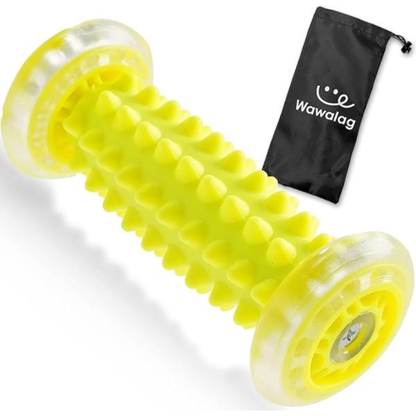 他サイト： つぼコロくん 足裏マッサージ 足ツボ 足つぼマット 健康グッズ プレゼント( イエロー)の商品画像