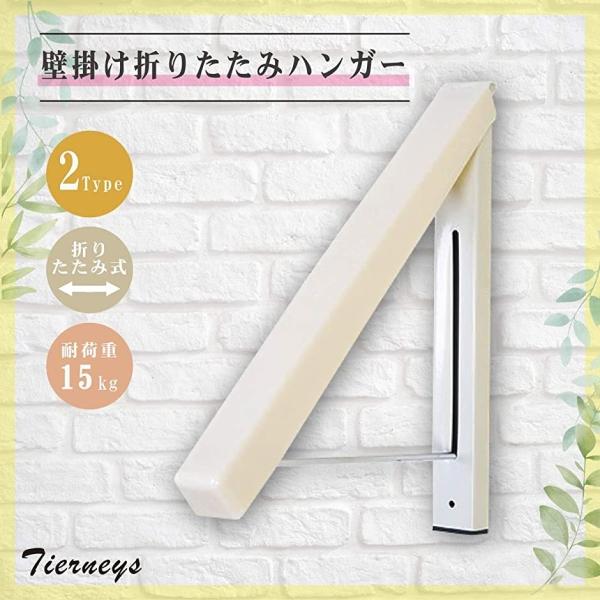 ティアニーズウォールハンガー ハンガーラック 折り畳み 壁取付ハンガー 服掛け タオル掛け White ホリックワークショップ 通販 Paypayモール