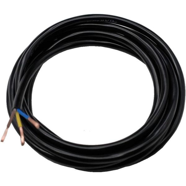 バイク 配線コード 2m 定番の太さ 0.5立方ミリ ハーネス 被覆タイプ 配線スッキリ ＤＩＹ バイクいじり (ブラック,  3芯)