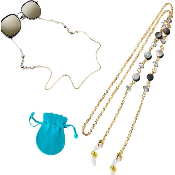 バリエーションコード : 2BJ3CQPHY9・素材構成: プレミアムナチュラルブラックシェルパール・＊「マスクチェーン＆メガネチェーン」 マスクチェーンでも、メガネチェーンにも、どちらにも利用可能です。マスクやメガネの紛失や落下を防ぎます...