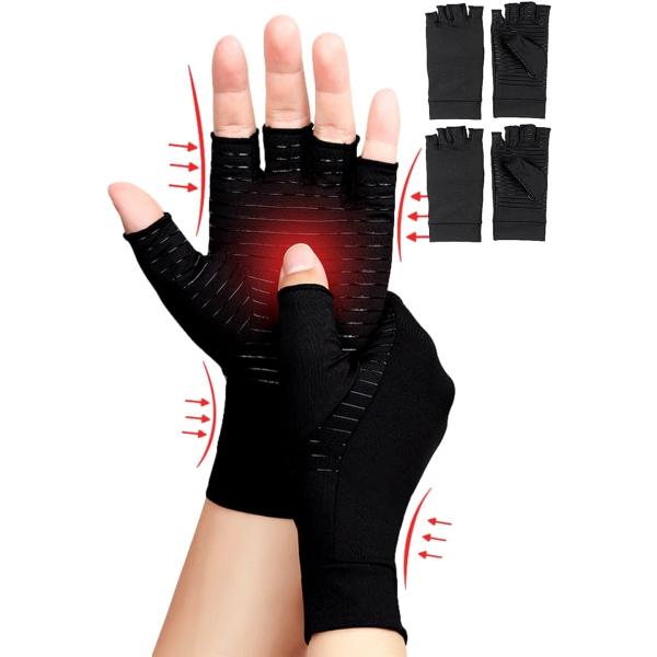 バリエーションコード : 2B4RV9TXWK・手袋をしながら指先の細かい作業ができる、指先なしの手袋2双セットです。程よい着圧でしっかりと手や手首全体をサポートします。滑り止め付きなので物をつかみやすい設計です。・指なし手袋は指が露出して...