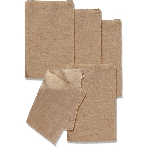 「お客様の声をもとに改良しました。」2023年10月以降の取り扱い分から従来商品より麻の編み込み密度を高め強度を向上。より丈夫に、より使いやすくなりました。従来品1枚 約165gが改良品1枚 約210gに増量、重量比約27％アップで耐久性の...