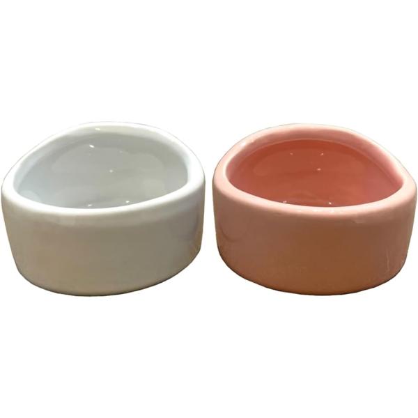バリエーションコード : 2B2GK846I1・陶器のミニフードボウル、2個セットです。・ケージなどに取り付け可能な陶器の餌入れ、水入れです。陶器なのでかじられても削れません。・ハムスターやウサギ、小鳥などお使いいただけます。陶器なので洗い...