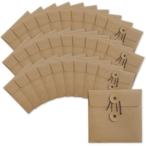 バリエーションコード : 2B4WQLX513・クラフト紙のCD/DVDディスクケース30枚セットです。・ビンテージ感のある紐綴じ式でおしゃれなデザインです。・CD/DVDの整理整頓や、ギフト用のラッピングにお使いいただけます。・1枚につき...