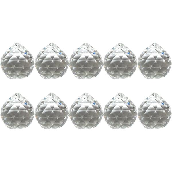 バリエーションコード : 2B86G5SWQ630mm クリスタルガラスボールの10個セットです。上部に穴が開いてるのでワイヤーやリングを通して吊るすことができます。ボールタイプは細かいたくさんの虹を生み出してくれます。太陽の光をたくさんお...