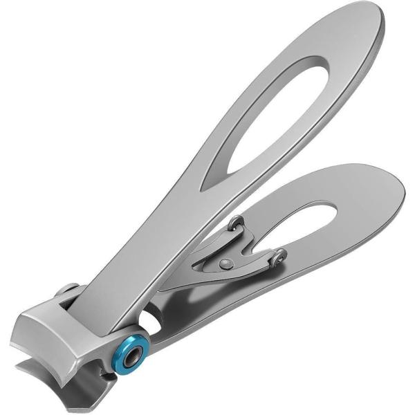 バリエーションコード : 2BUDI1Q9V9広いワイド顎顎開口部：-大きなサイズ、プレミアムステンレス鋼で作られた180度15 mmの開口部は、足の爪などの大きくて厚い爪に適しています。大きなサイズ（9x2x1.7cm；折り畳み時）で上下...