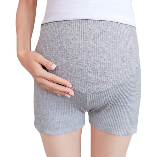 マタニティ 大きいサイズ レギンス ショート丈 パンツ( グレー,  5XL)