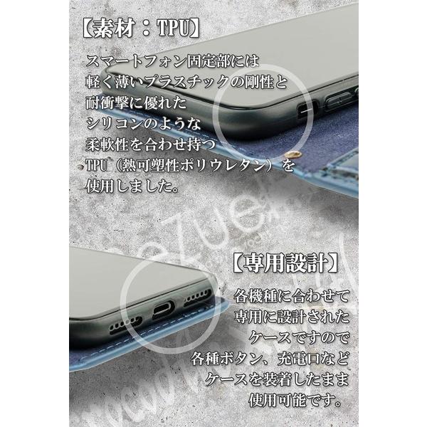 クロコダイル x 牛革 iPhone XS MAX apple . 手帳型 クロコ レザー ケース XSmax ブラック3